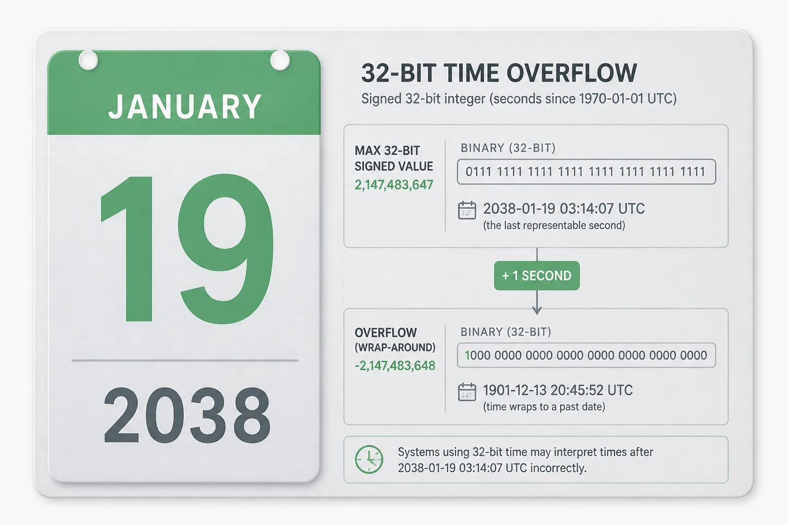 Unix time converter UI with seconds and milliseconds toggles and a UTC preview
